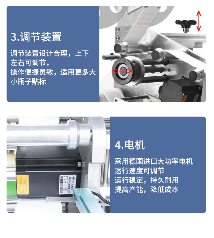全自動雙側面貼標機